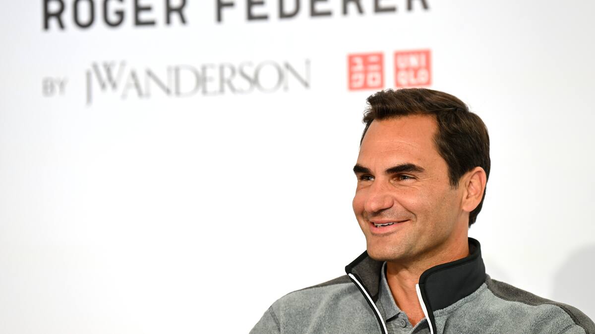 Roger Federer Launches Uniqlo Fashion Line at Start of US Open