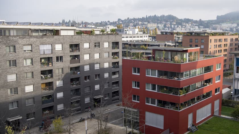 In der Stadt Luzern sind zwar, wie hier im Tribschenquartier, neue Wohnungen gebaut worden, doch fehlt ein ausreichendes Angebot an günstigen Wohnungen. (Archivaufnahme)