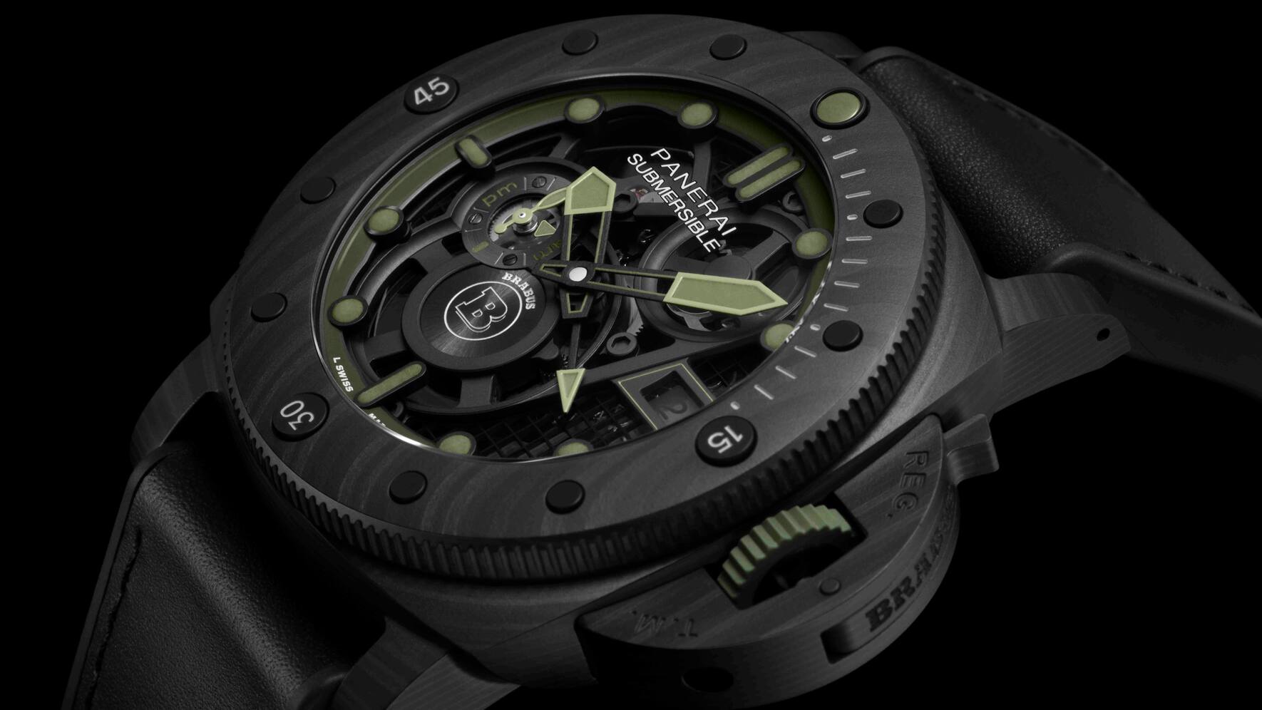 Panerai plus Brabus eine gepimpte Testosteronspritze BILANZ