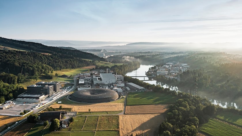 Luftbild Paul Scherrer Institut